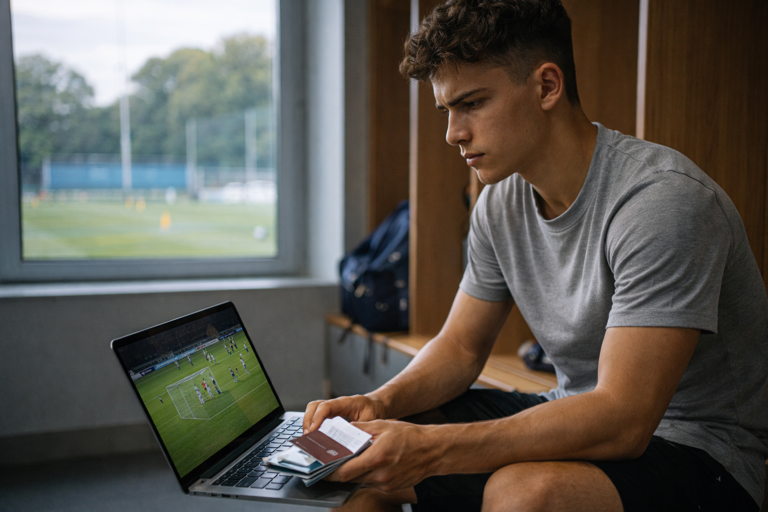 Modelo ideal de vídeo para clube europeu estrutura profissional 2026